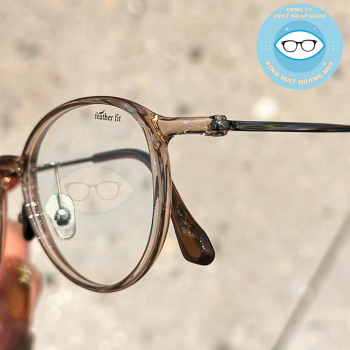 Gọng nhựa càng kính titanium mã 9108